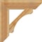 Ekena Millwork Legacy Slat Rough Sawn Bracket, Western Red Cedar, 6"W x 28"D x 28"H BKT06X28X28LEC06RWR - alternate 2